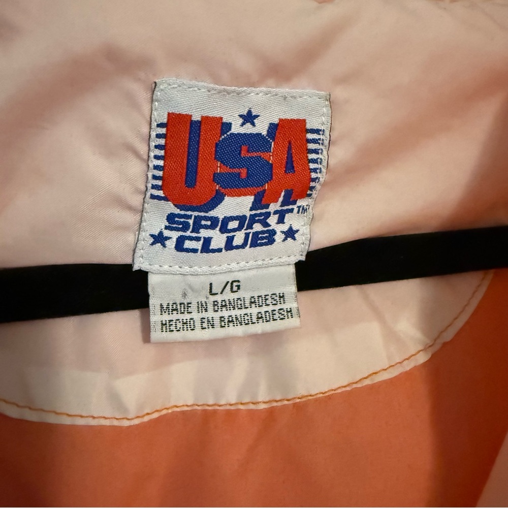 University of Tennessee Volunteers Orange Pullover Windbreaker Jacket - Picture 5 of 7
